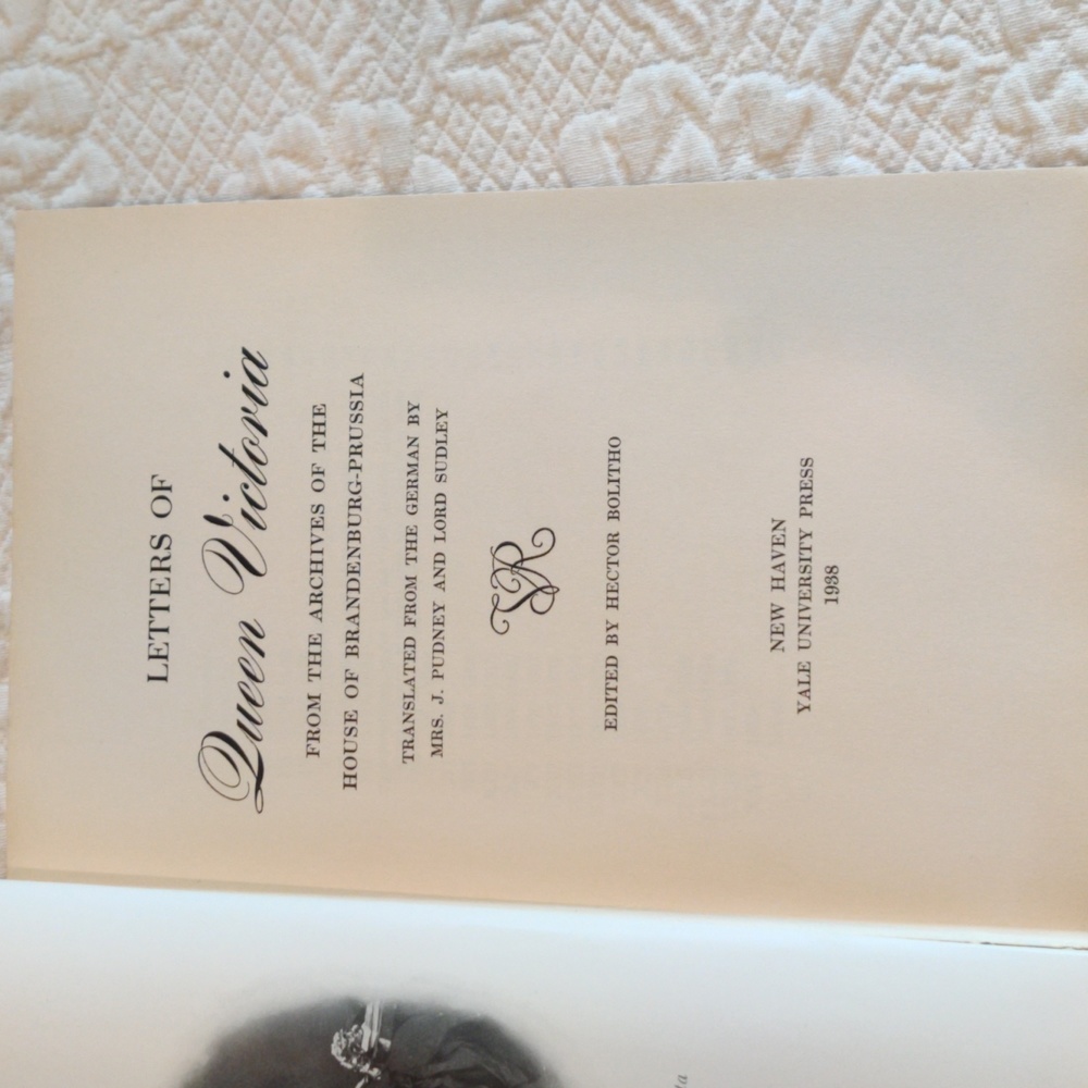 Letters of Queen Victoria 1938 First Edition